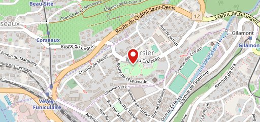 Café de la Place "Chez Francine" sur la carte