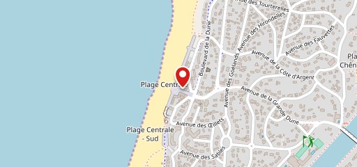 Café De La Plage By Terramar Hossegor sur la carte