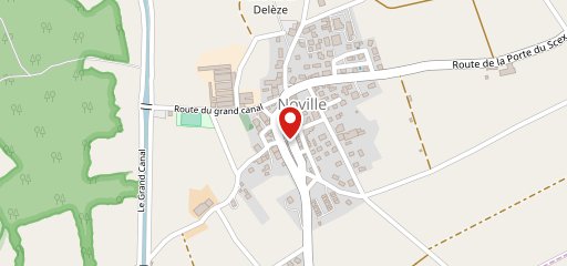 Cafe De La Truite sur la carte