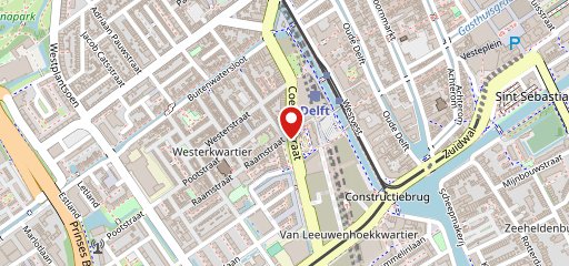 City Cafe Delft sur la carte