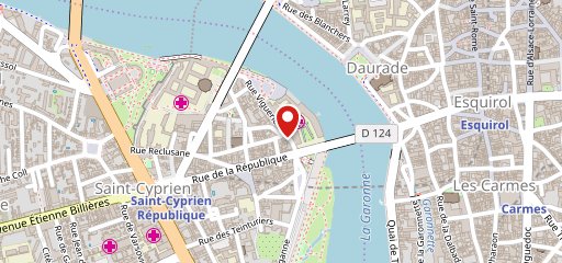 Le Café de Toulouse sur la carte