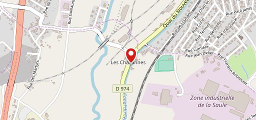 Les Chavannes sur la carte