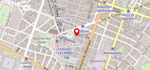 Léon - Les Halles sur la carte