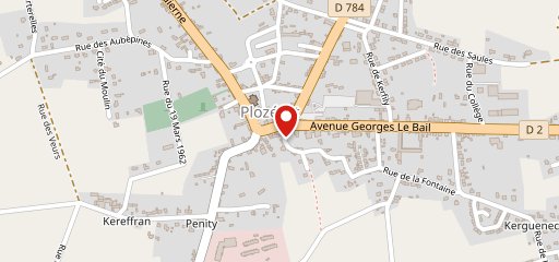 Café des Sports PMU sur la carte