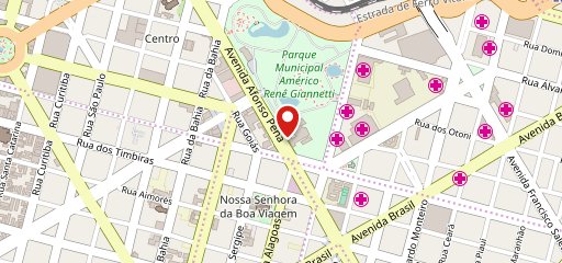 Café do Palácio no mapa