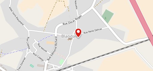 Café du Centre sur la carte