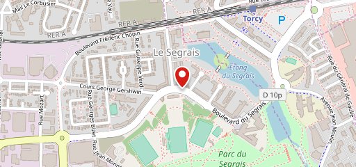 Café du Segrais sur la carte