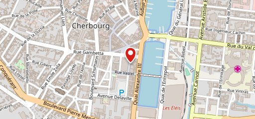 Le Café du Théâtre - Cherbourg sur la carte