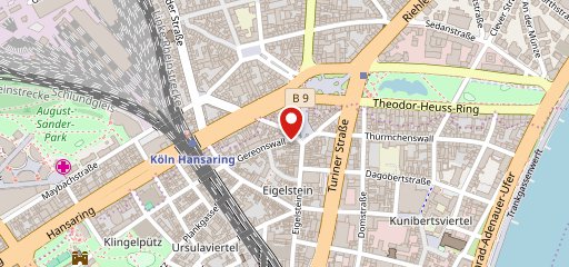 Cafe Extrablatt Köln Eigelstein sur la carte