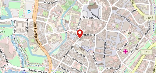 Cafe Extrablatt Münster Aegidiimarkt sur la carte