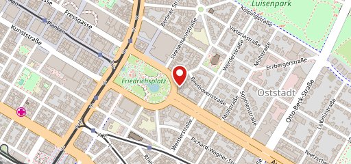 Café Flo - Mannheim sur la carte