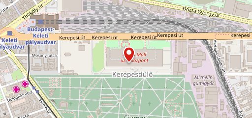 Pizza Hut Express Budapest Arena on map