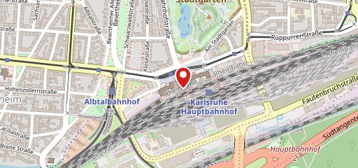 Haferkater, Karlsruhe Hbf sur la carte