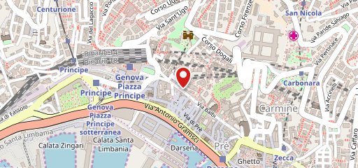 HB 1969 Genova sulla mappa