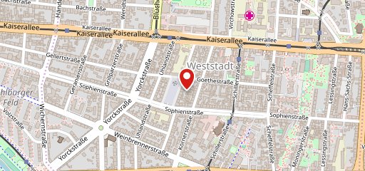 Café Juli - Karlsruhe sur la carte