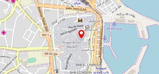 Cafe Khmaies Gharbi sur la carte