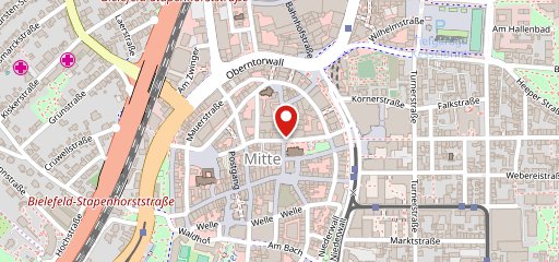 Café Knigge, Filiale Niedernstraße sur la carte