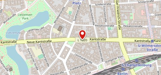 Café Kredenz sur la carte