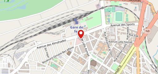 La Gare sur la carte