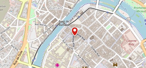 Café Leffe Besançon sur la carte