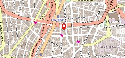 Café Liberté no mapa