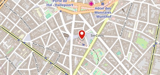 Café Maison du Peuple sur la carte