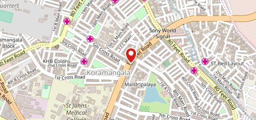 Mangala sweets on map