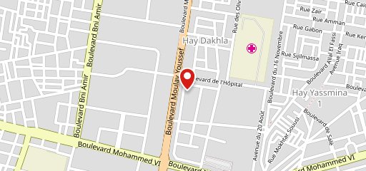 Cafe Marhaba - Khouribga sur la carte