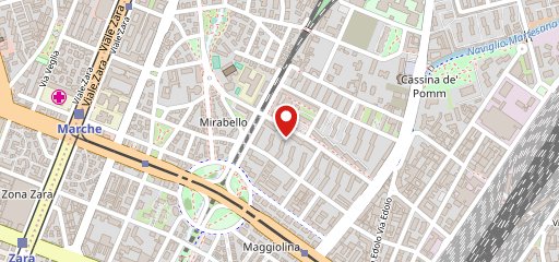 Pasticceria Martesana Milano Cagliero sulla mappa