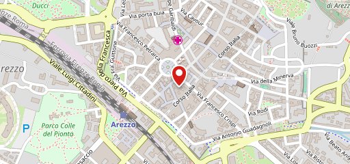 Piadineria Paris Arezzo sulla mappa