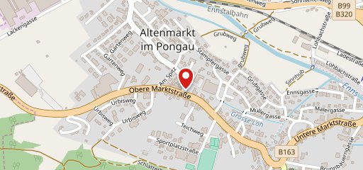 post.cafe.altenmarkt sur la carte