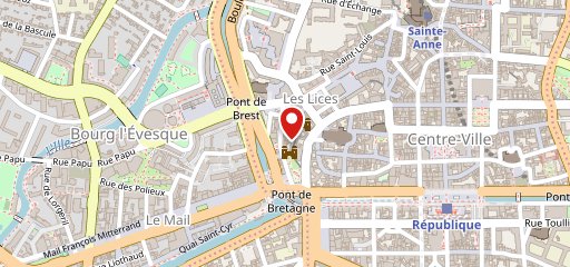 Le Café breton sur la carte