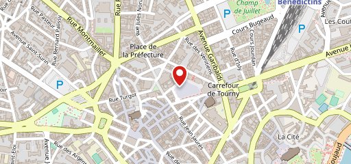 Cafe Republique sur la carte