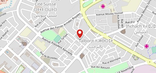 Café Restaurant Ibtissam sur la carte