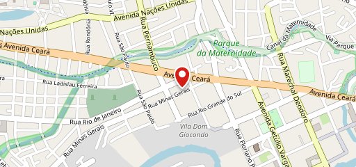 Cafe Rio no mapa