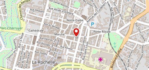 Café Rondeau La Rochelle sur la carte