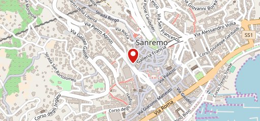 Cafe Sanremo sulla mappa