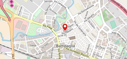 Cafe' santiago sulla mappa