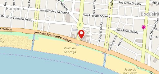 Café Santos no mapa