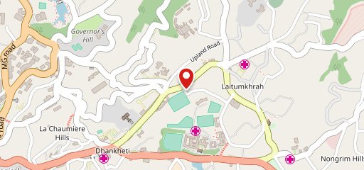 Shillong Cafes and Restaurants on map