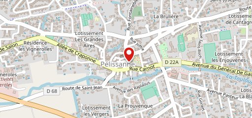 Café Tabac de la Place sur la carte