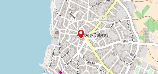 Cafè Tharros sur la carte