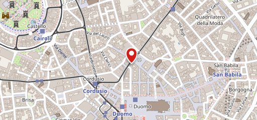 Café Trussardi sulla mappa