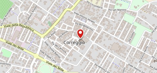 Cafe' Versailles - Correggio sulla mappa