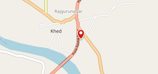 Cafe wrongturn rajgurunagar on map