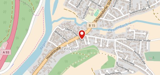 Café Zeitlos auf Karte