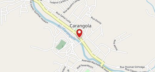 Cafechó carangola no mapa