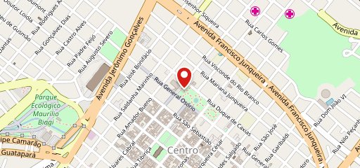 Cafés Pagliaroni no mapa