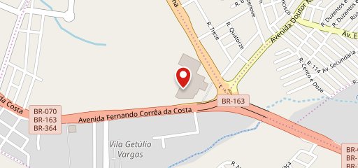 Cafeteria Atacadão no mapa