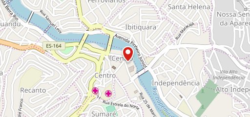 Cafeteria Boa Sorte no mapa